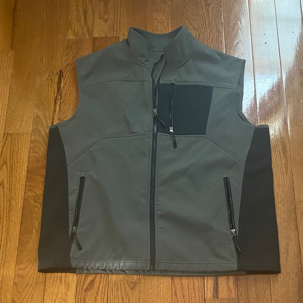 Redhead Dark Gray Softshell Vest - image 1
